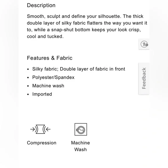 EXPRESS BODY CONTOUR COMPRESSION HIGH NECK BODYSUIT SIZE MEDIUM IN WHITE - Picture 5 of 16